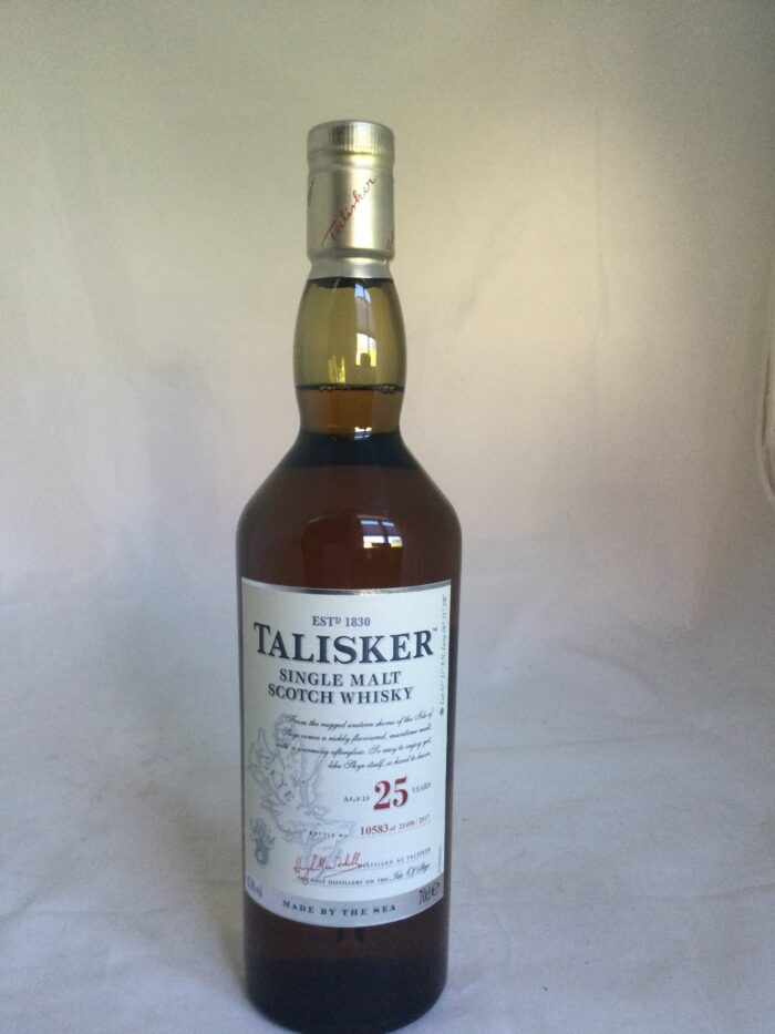Talisker 25 year old